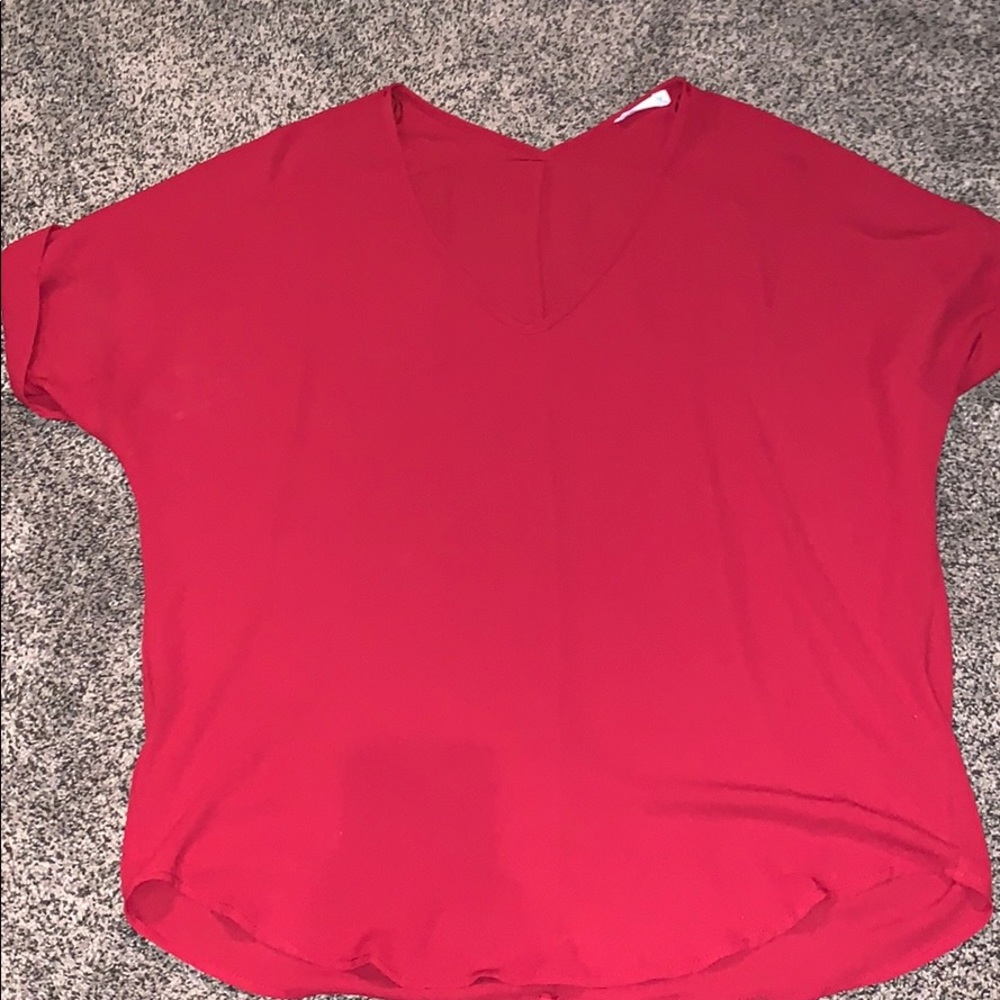Red Short Sleeve